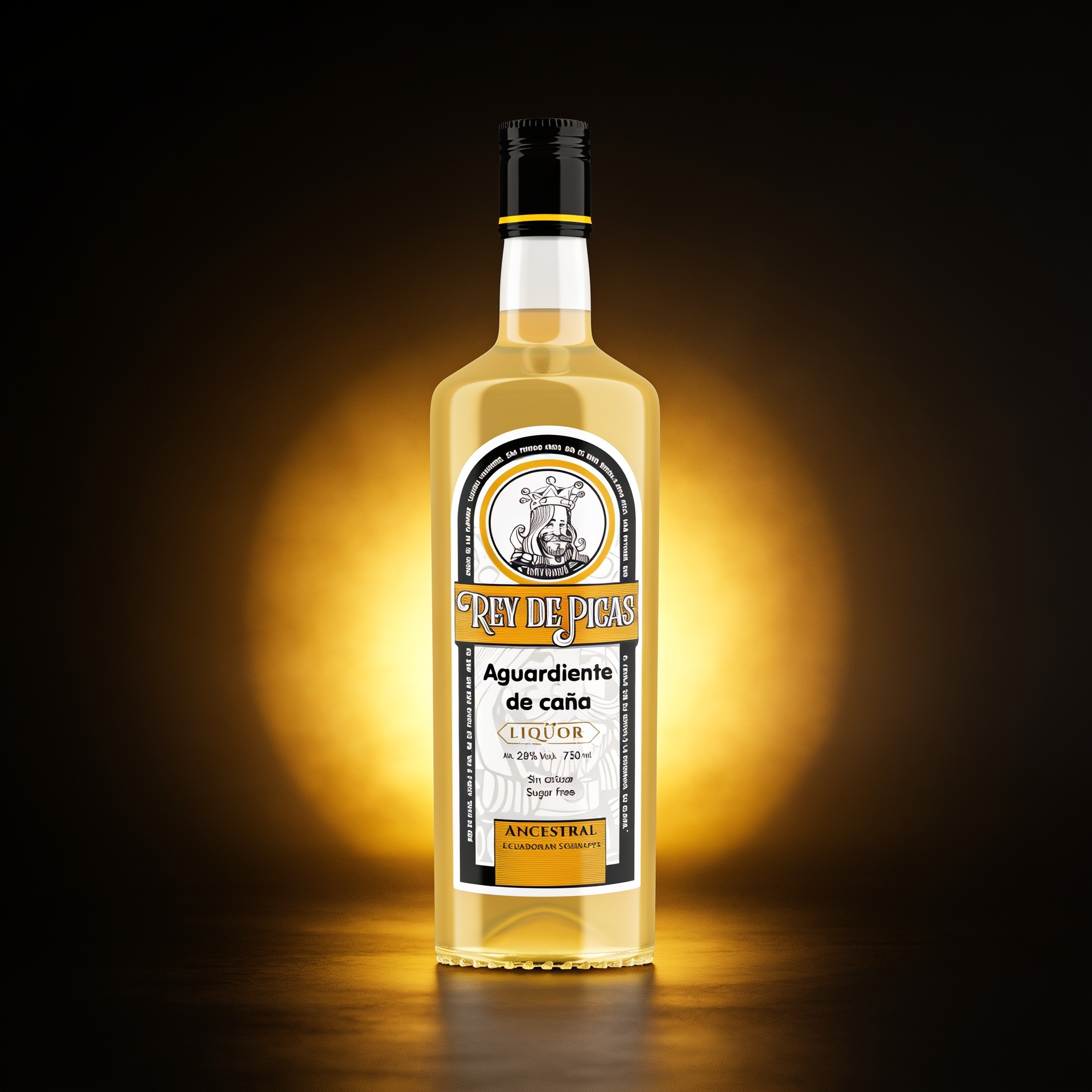 Botella Aguardiente