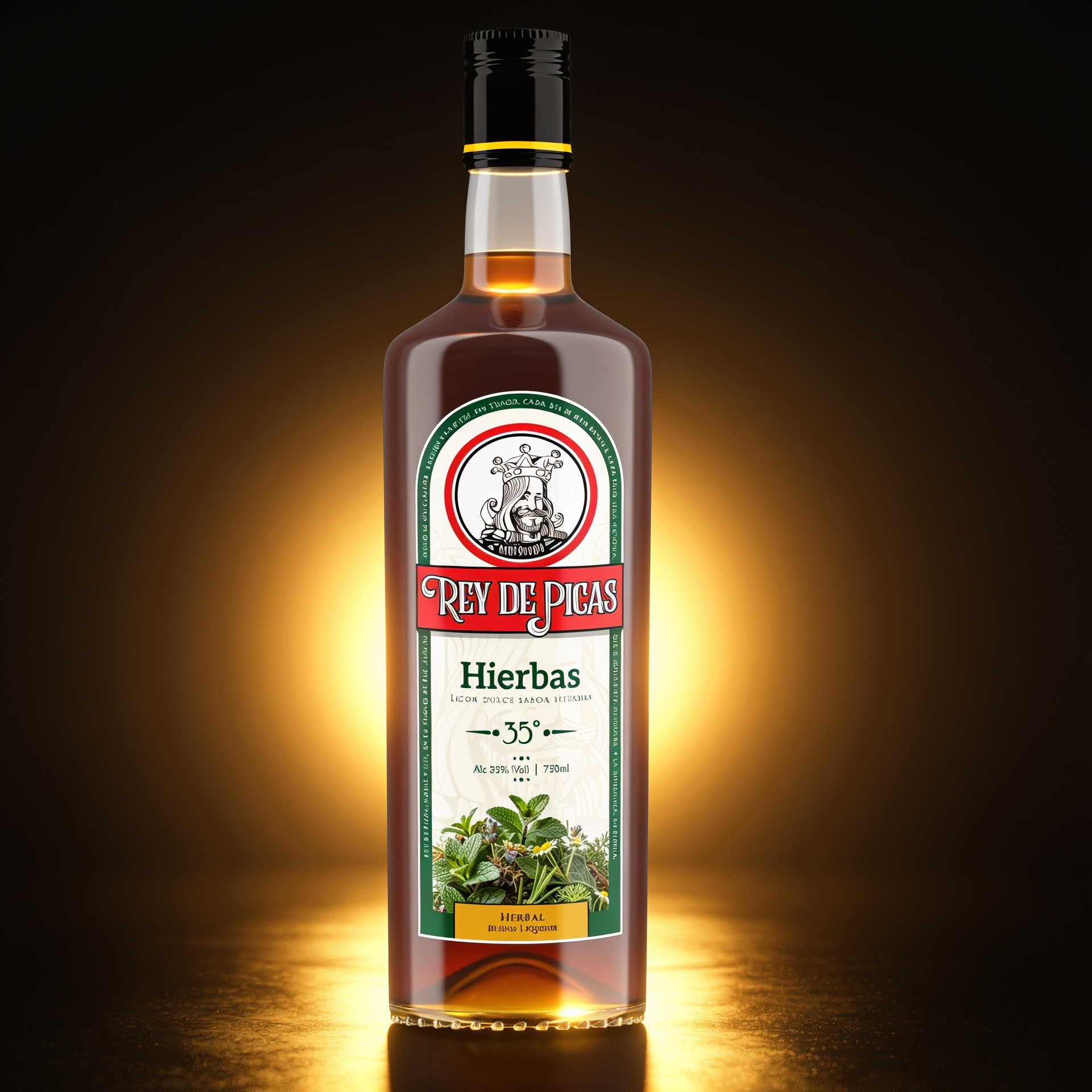 Botella Licor de Hierbas